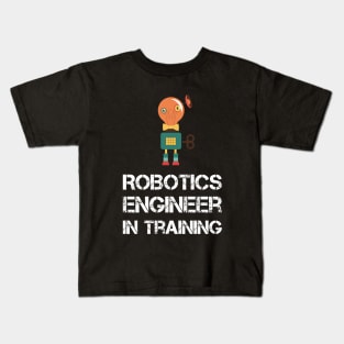 Robotics Engineer in Training Kids T-Shirt